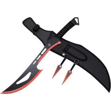 Snake Eye Tactical Ninja Sword and Kunai/Throwing Knife Set